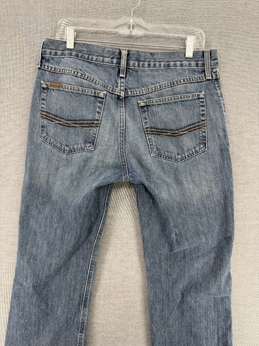 Ariat M2 Legacy Relaxed Boot Cut Jeans Mens 32x34 Blue Denim Pants Work Western
